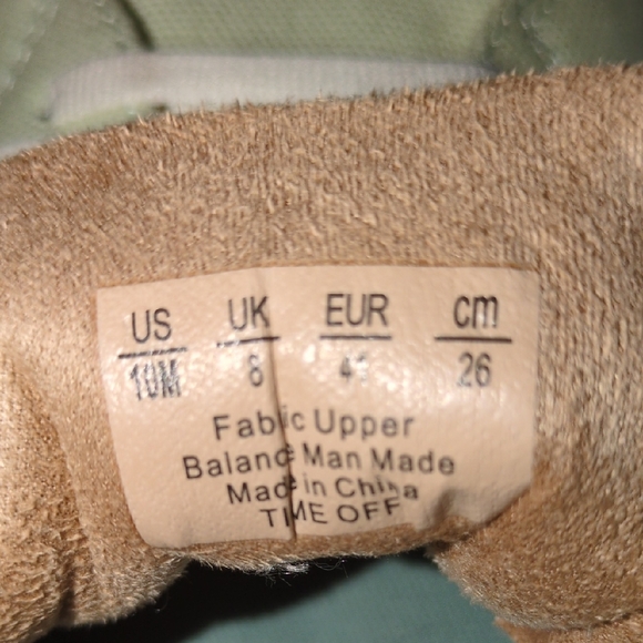 Dr. Scholl's Light Green Canvas Sneakers Womens Size 10 - Picture 12 of 16